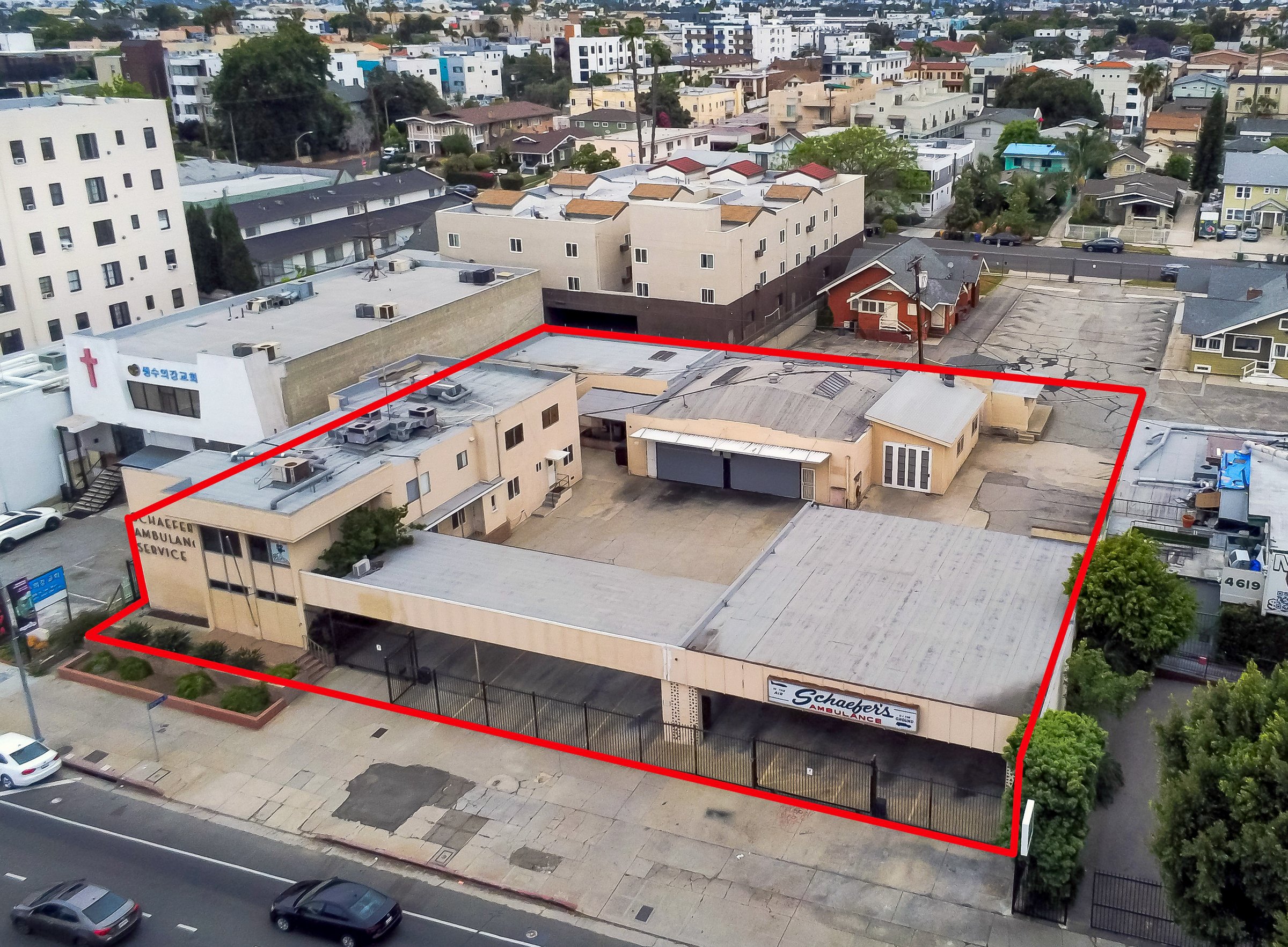 Neighborhood aerial context